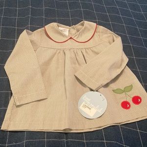 Little English cherry top NWT